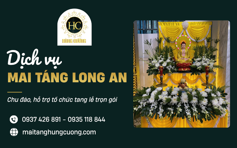 mai táng Long An