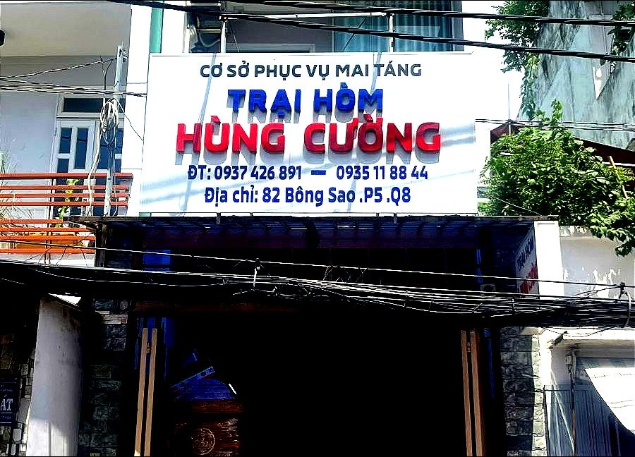 Cơ sở mai táng Hùng Cường - Quận 8